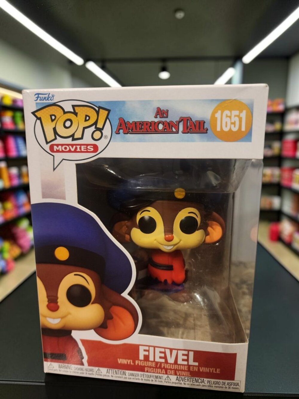 Funko Pop! Movies: An American Tail - Fievel Mousekewitz #1651 New